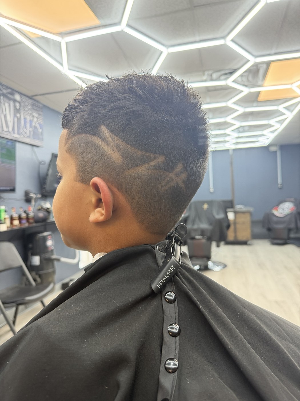 Kids fade with design